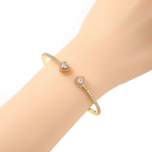 Bracelet forme de coeur